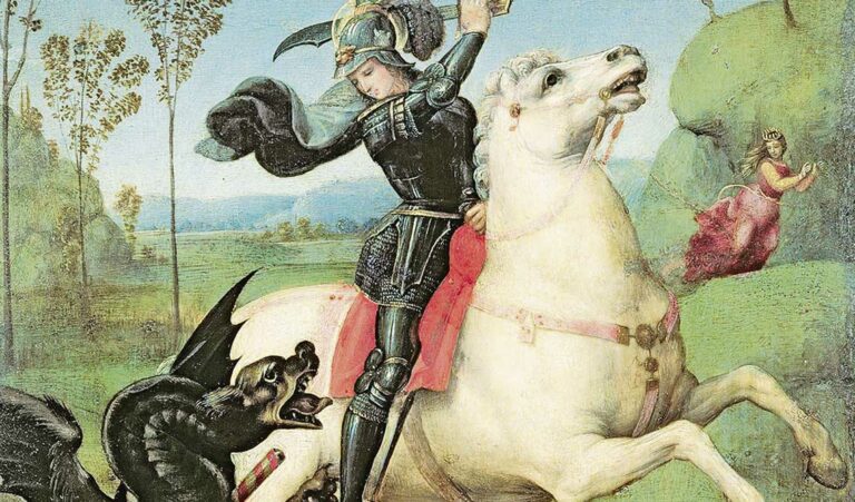 La leyenda de San Jorge y el Dragón. Historia y significado espiritual ...